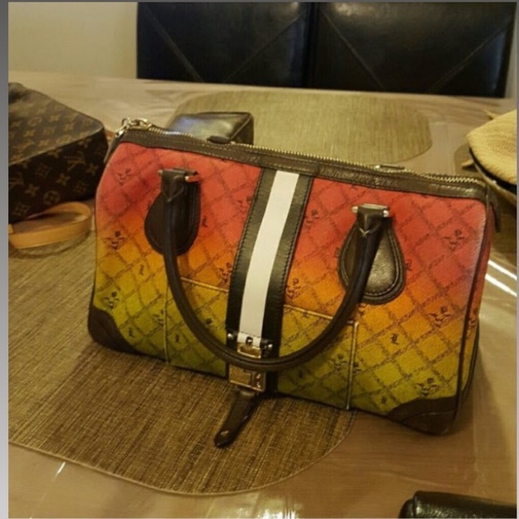 L.A.M.B. Handbags - Rare, detail of chains up close good condition,